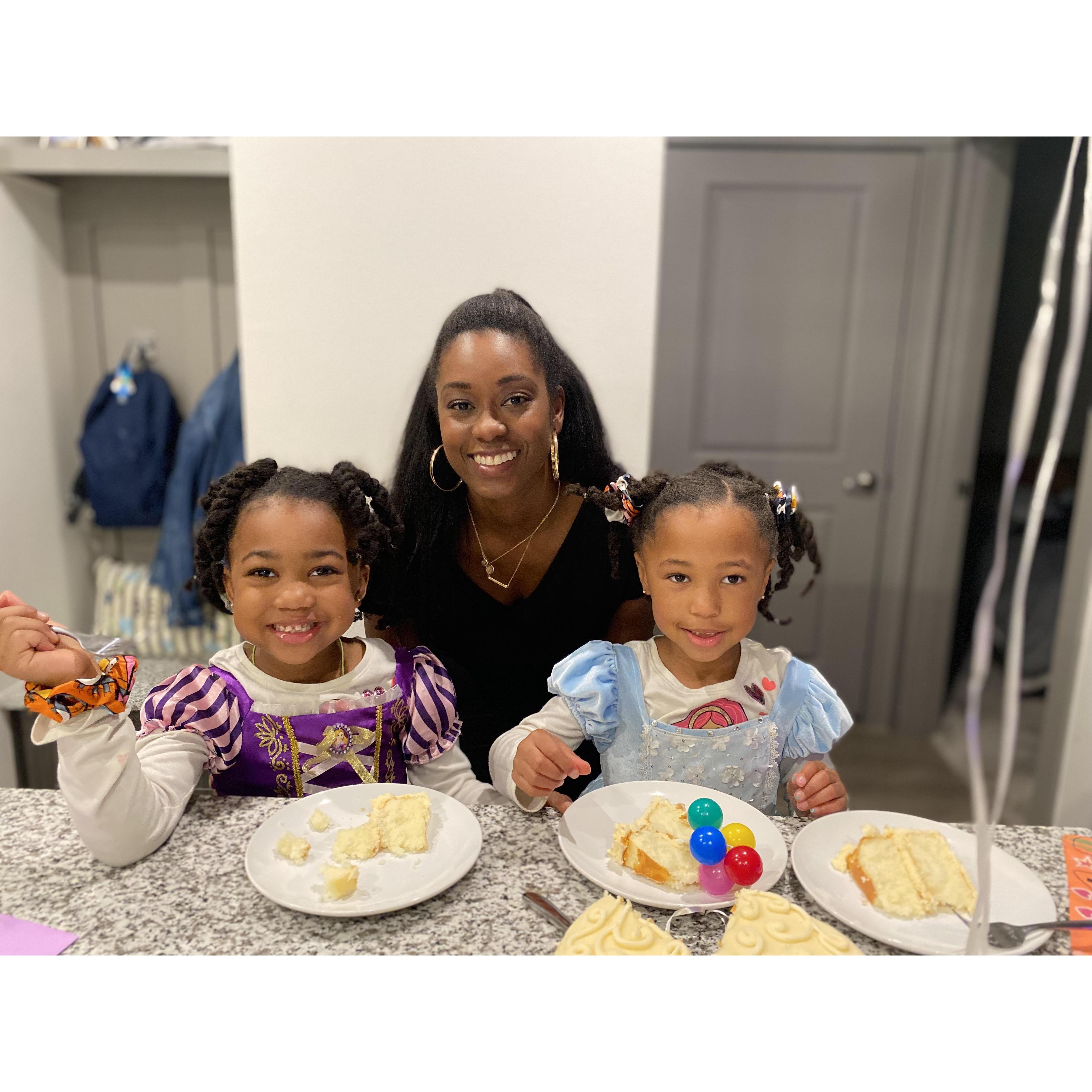Birthday celebrations with the twincesses