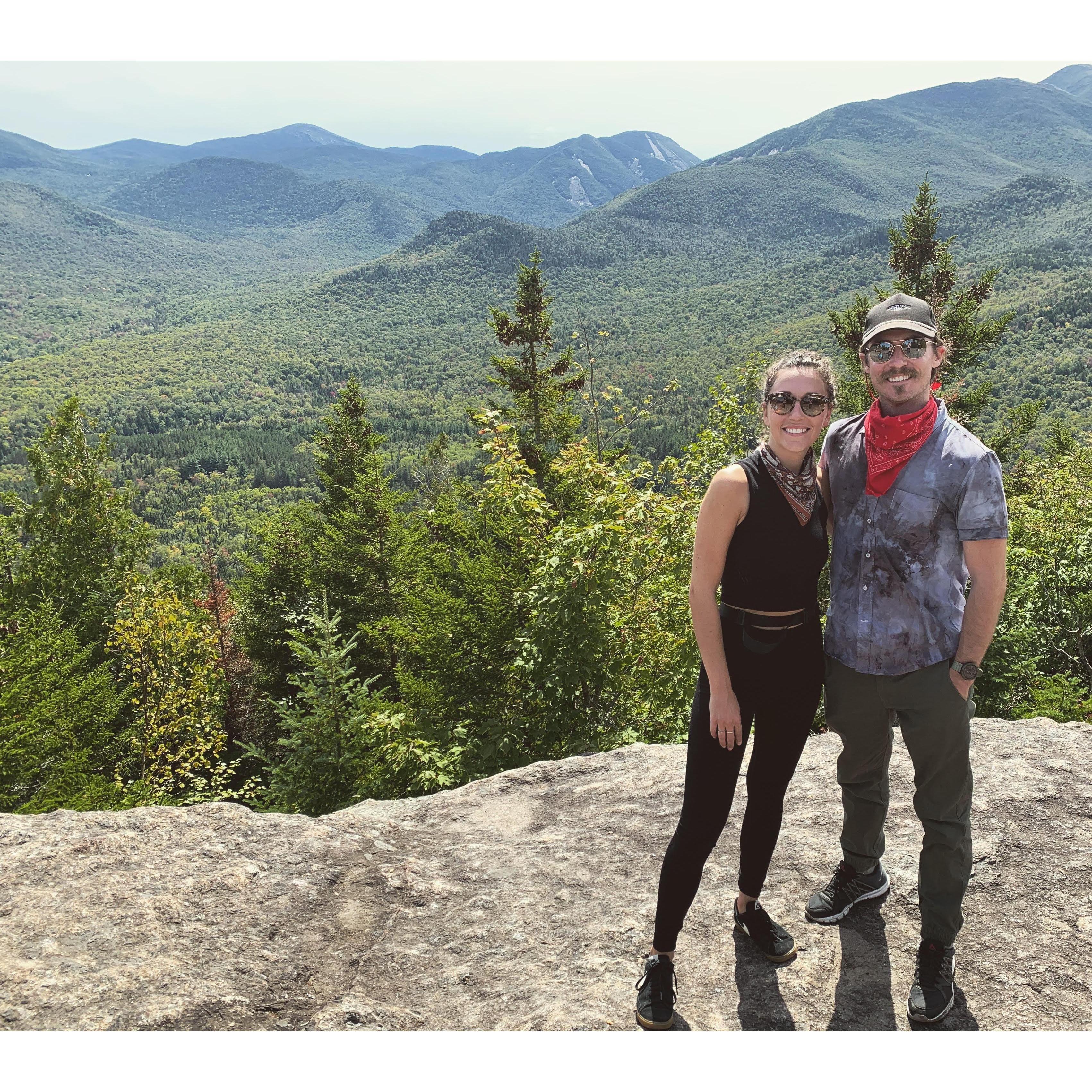 hike to the top in the adirondacks - LDW 2019