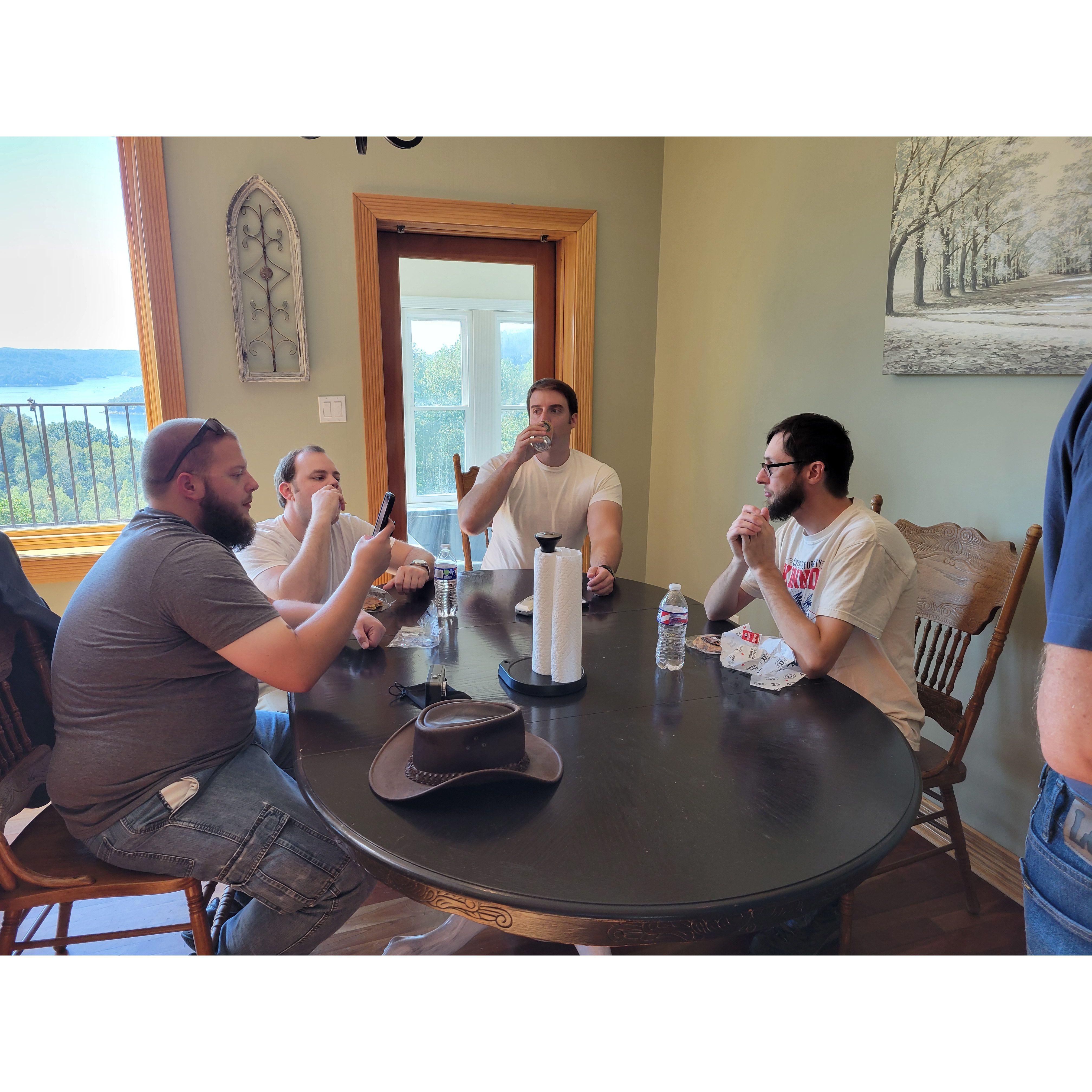 Kyle, Chad, Chris, and Eric