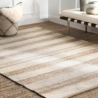 Janelle Striped Jute