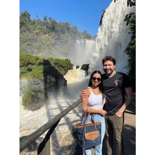 Noah's first time in Paraguay: empanadas 10/10, 
Ceci’s tour guiding 12/10