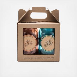 Cocktail 2-Piece Garden Jar Gift Set