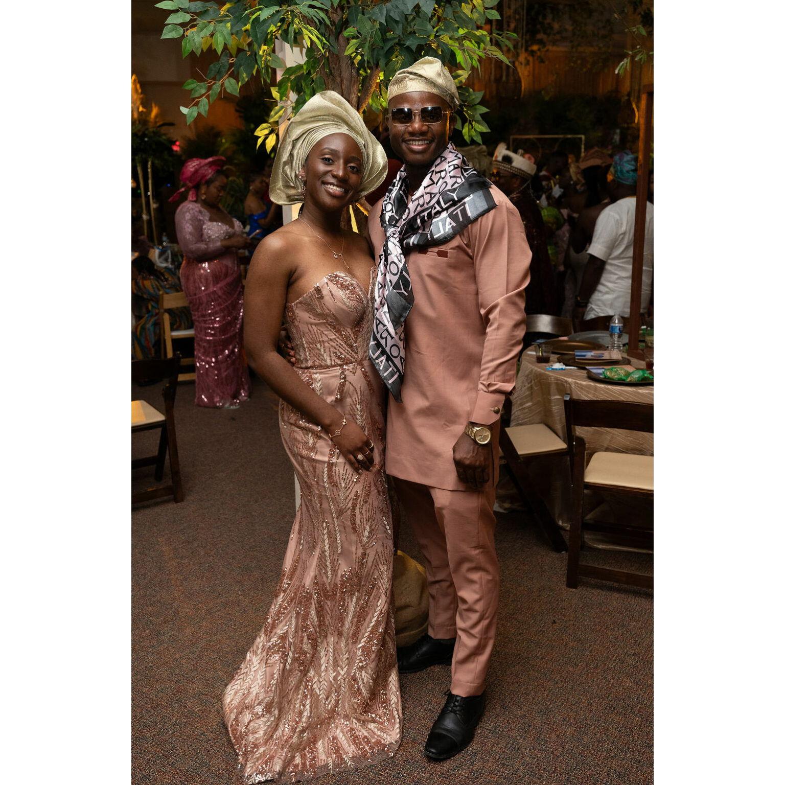 Folks are welcome to also match colors with their partners