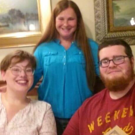 Morgan and Clayton with Clayton's mother