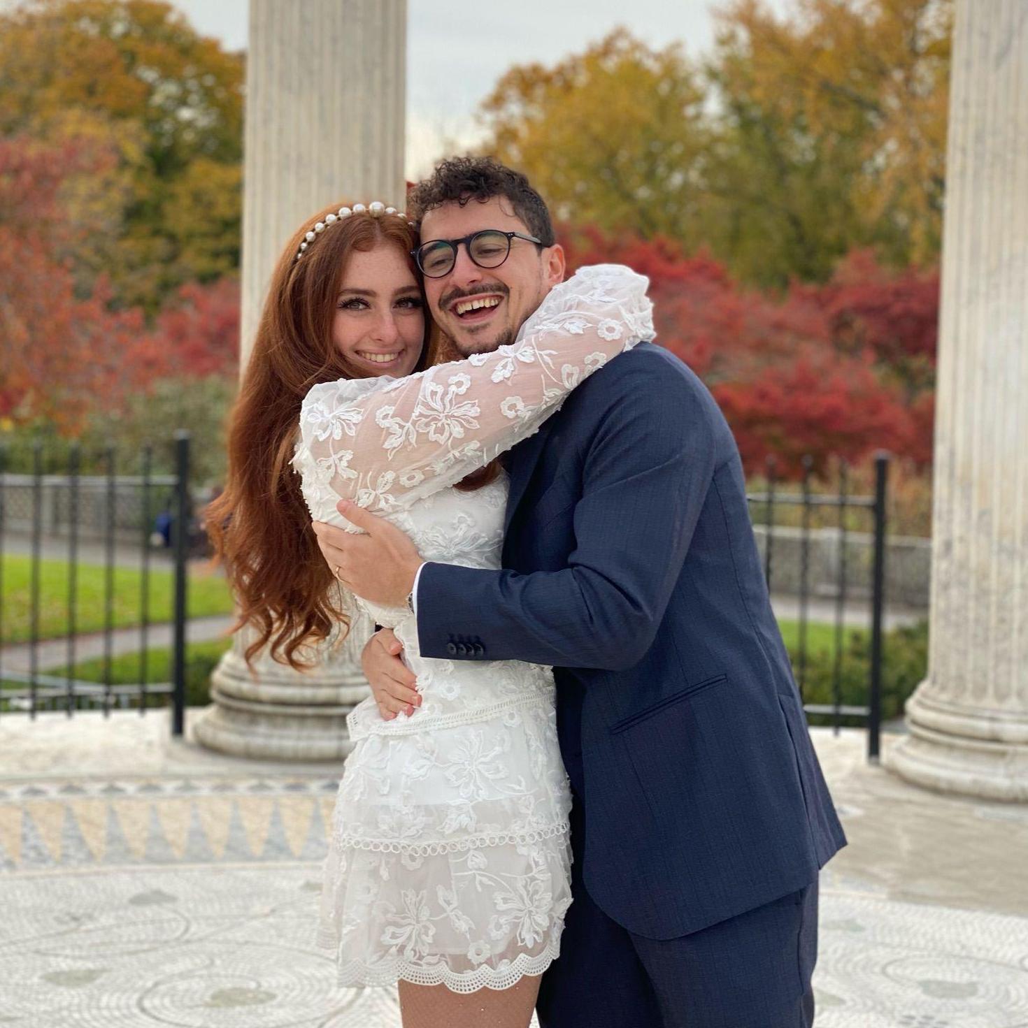 Mini celebration for legal marriage - Piccola celebrazione per il nostro matrimonio legale - NYC 2021