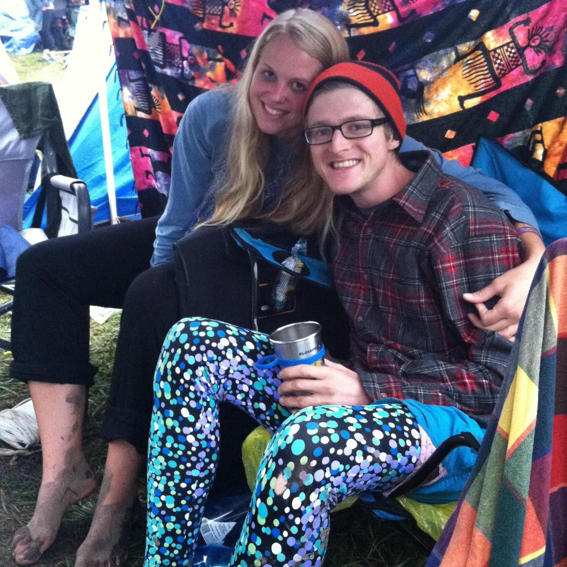 A very muddy Floyd Fest 2013