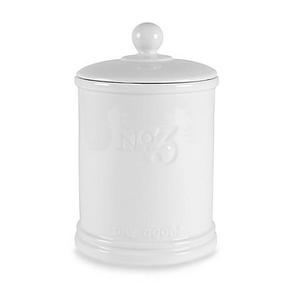 Everyday White® by Fitz and Floyd® Large Numbers Canister