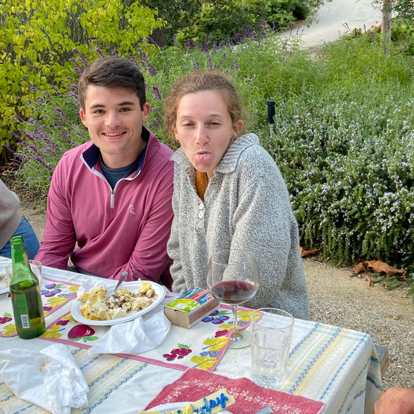 Dinner On Our Honeymoon