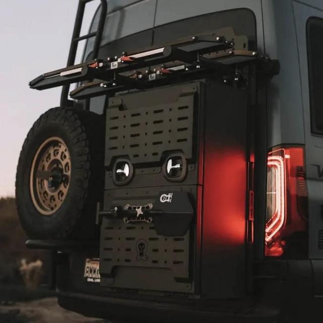 Extra storage for the van