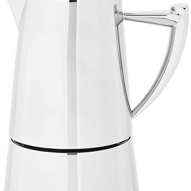 Cuisinox Roma 4-cup Stainless Steel Stovetop Moka Espresso Maker