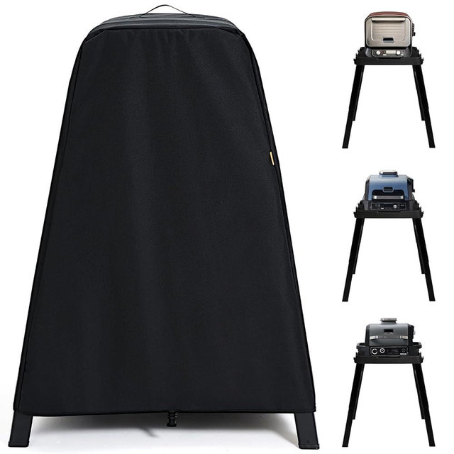Cover for Ninja Woodfire Outdoor Grill & Pizza Oven on Its Stand, Fit for Ninja Smoker Grill OG701 OG751, for Ninja Woodfire Pro XL Outdoor Grill OG951, for Ninja Outdoor Oven OO101 (Cover Only)
