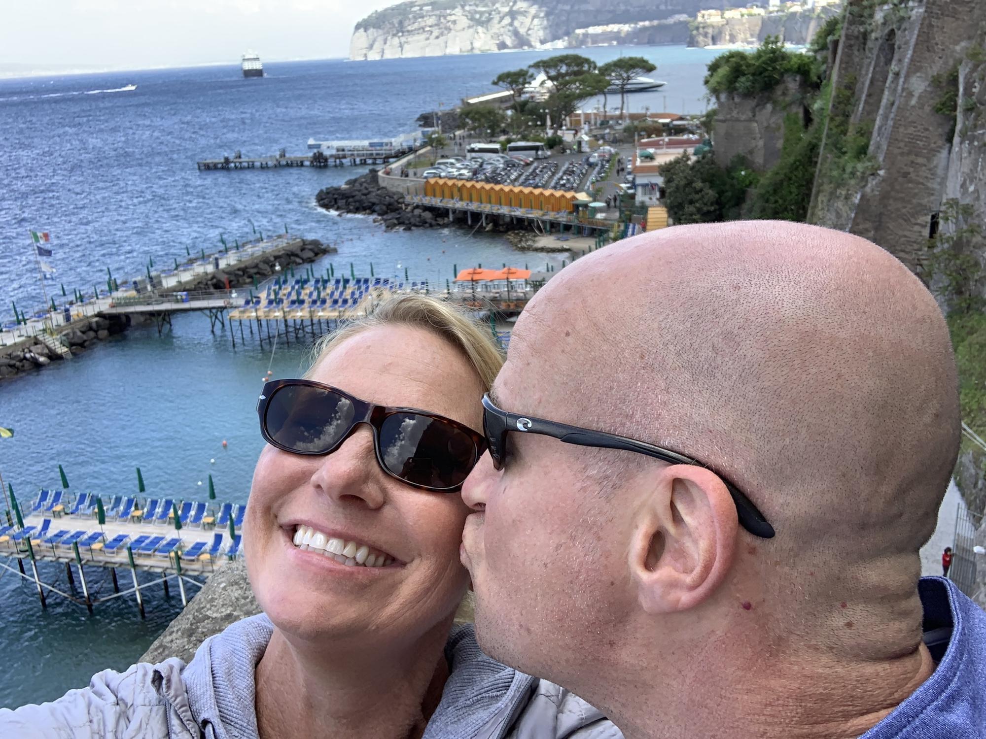 Touring the sights of Sorrento, Italy, May 2019