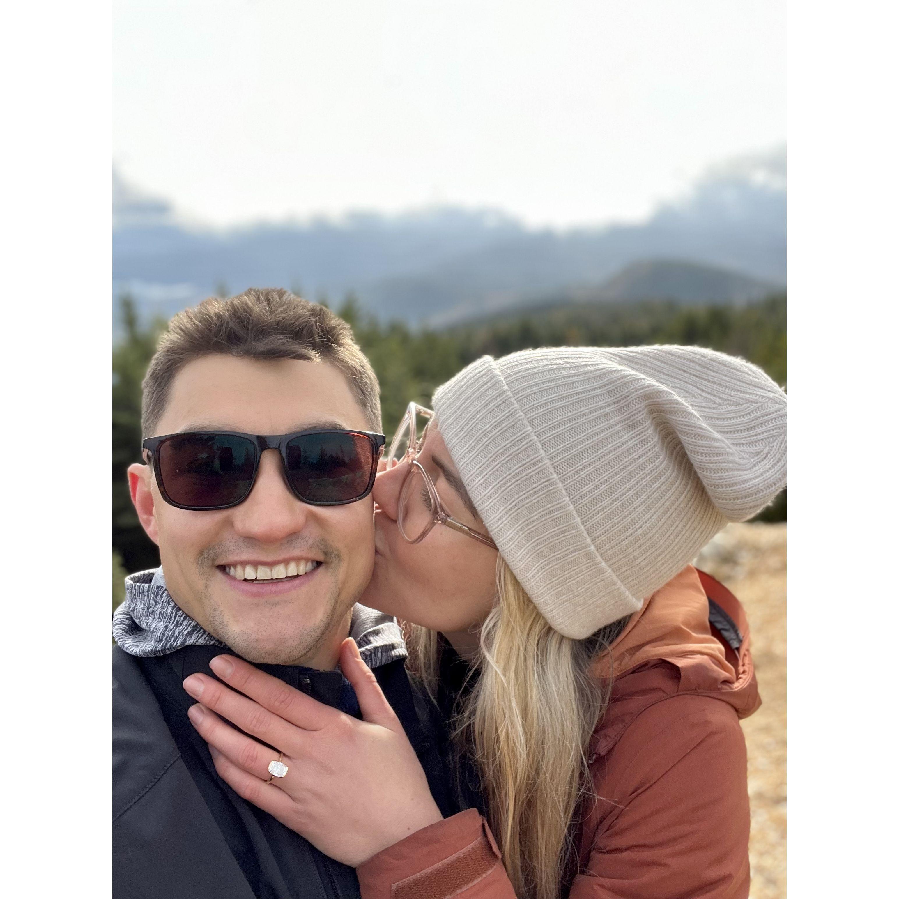 Engaged November 5th 2023 - Mount Spokane!