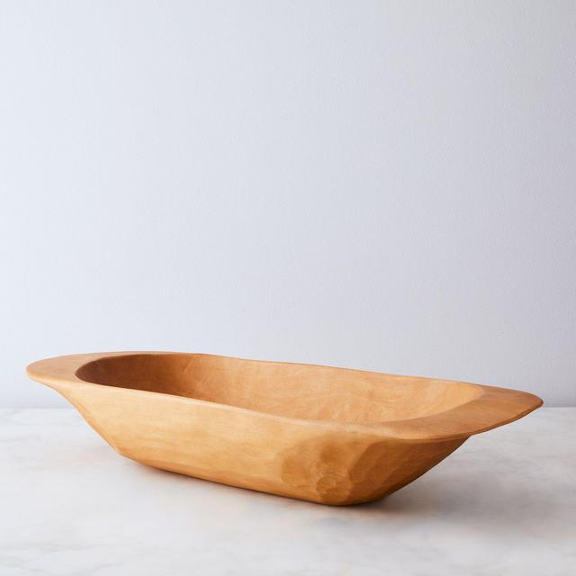 Vintage-Inspired Reclaimed Wood Bread Bowl