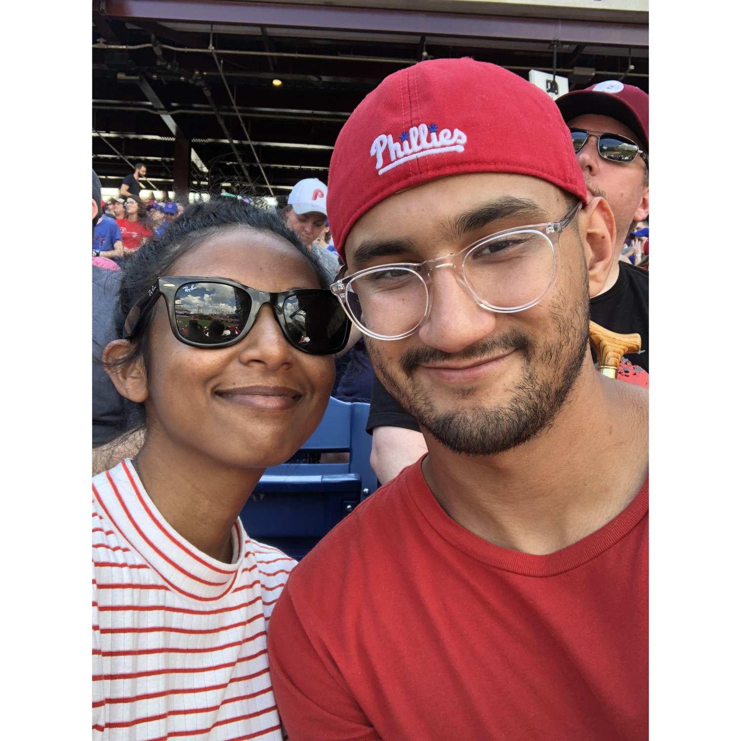 Our first sporting event together