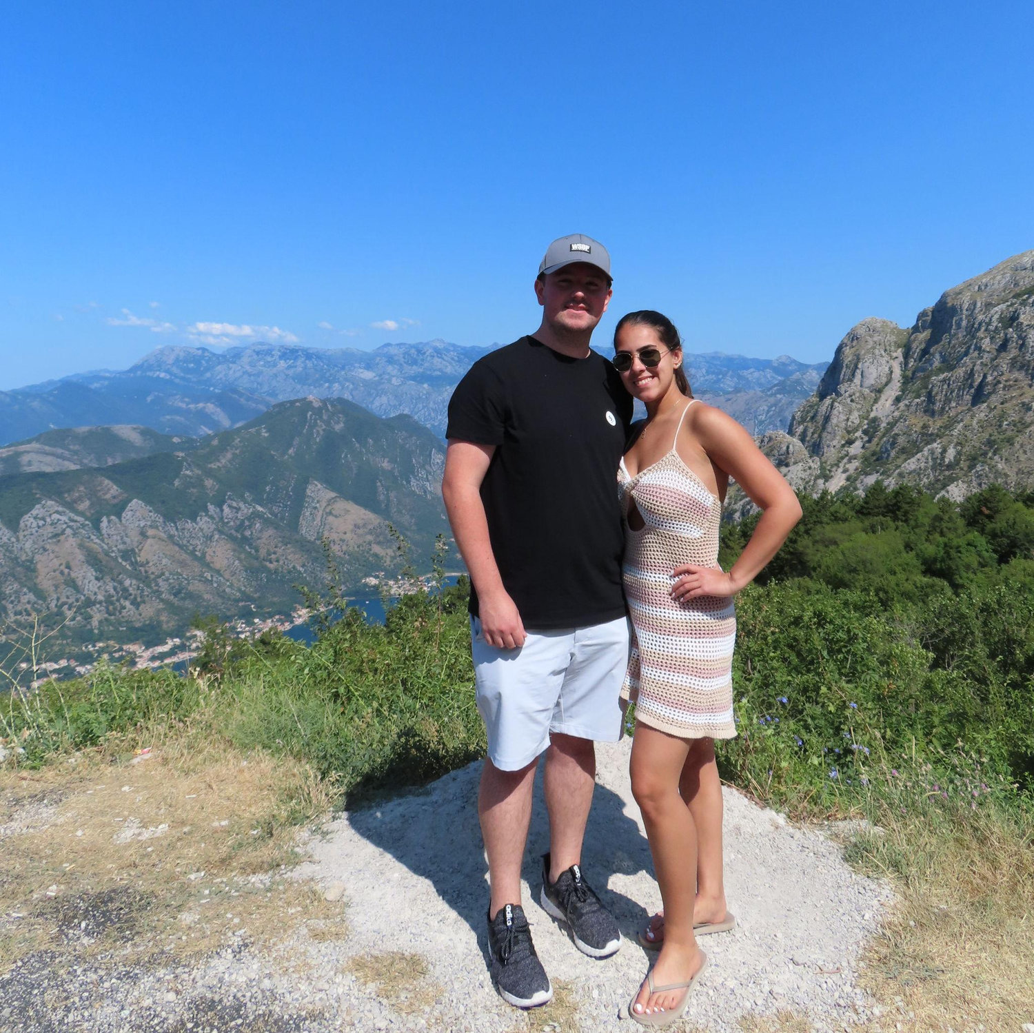 Us in Kotor, Montenegro