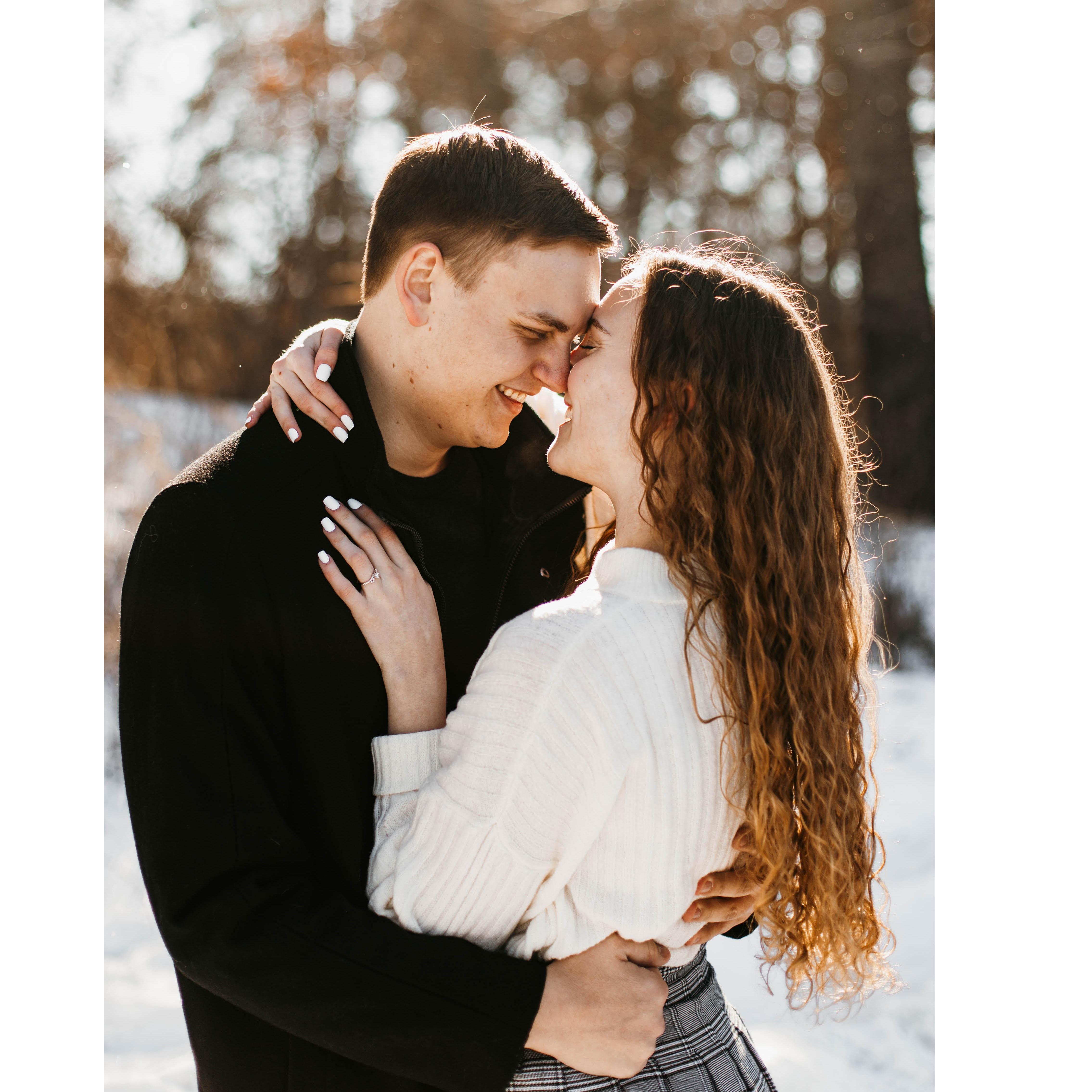 our actual engagement pictures