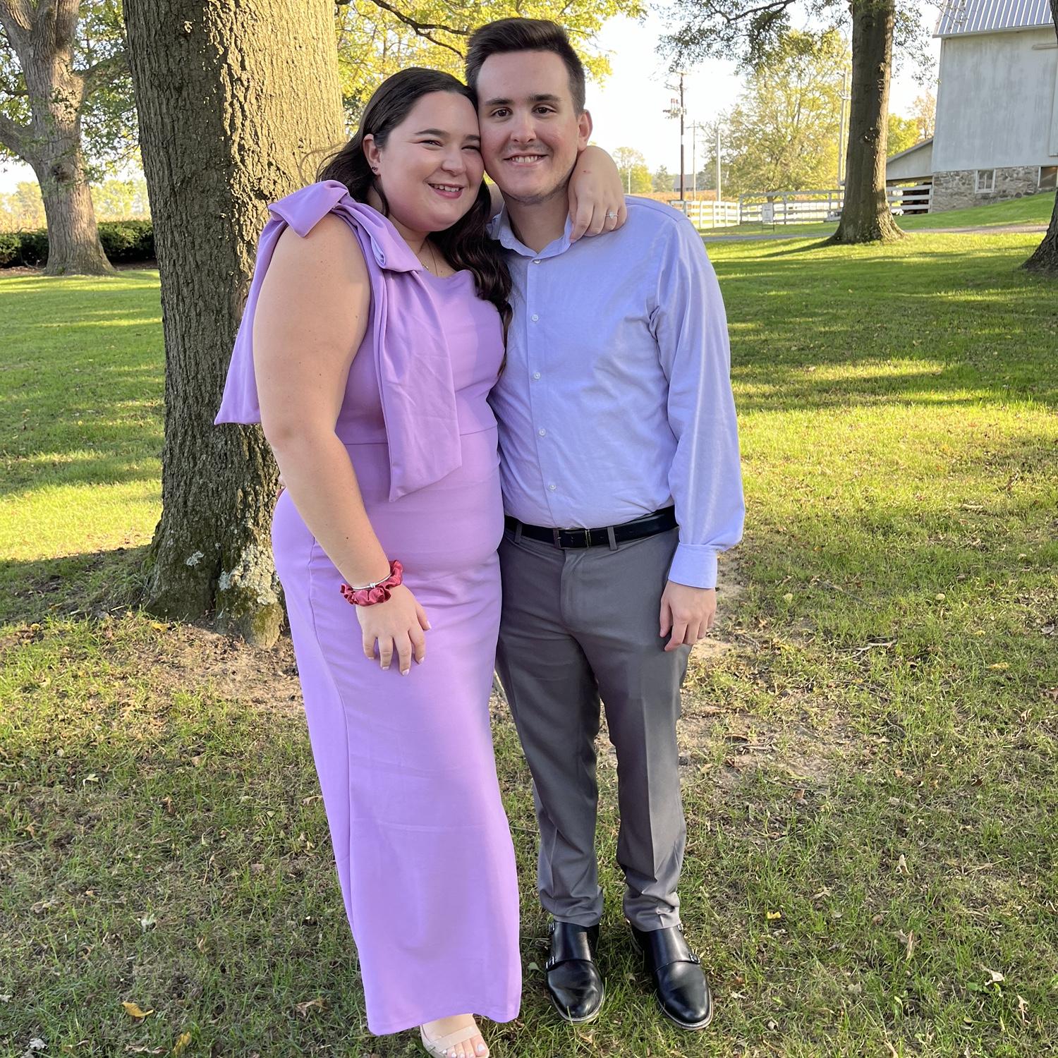 At Friends Brylie and Chris’s Wedding!