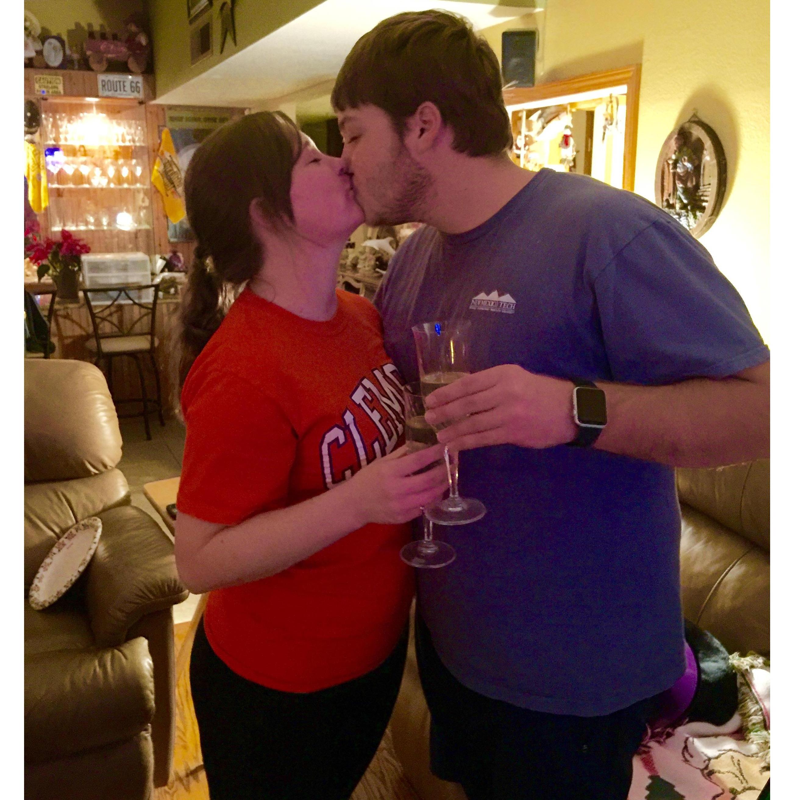New Years kiss 2016