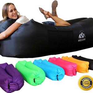 WEKAPO Inflatable Lounger Air Sofa Hammock-Portable,Water Proof& Anti-Air Leaking Design-Ideal Couch for backyard Lakeside Beach Traveling Camping Picnics & Music Festivals