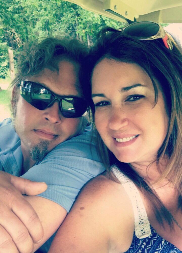 One of our happy places- on the course