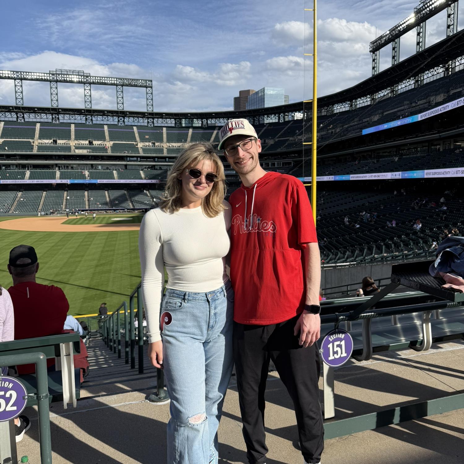 Working on our stadium tour!