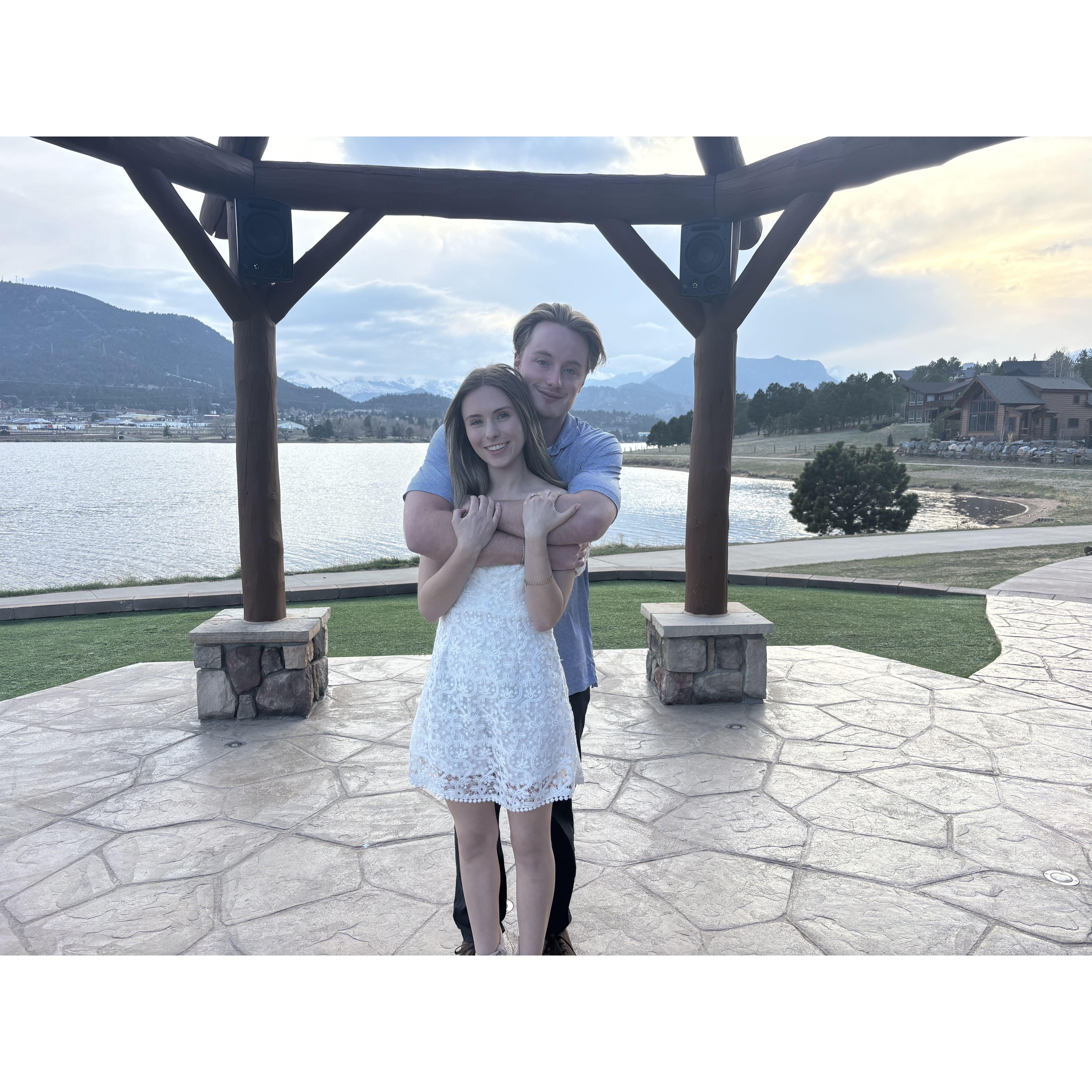 After the engagement :)