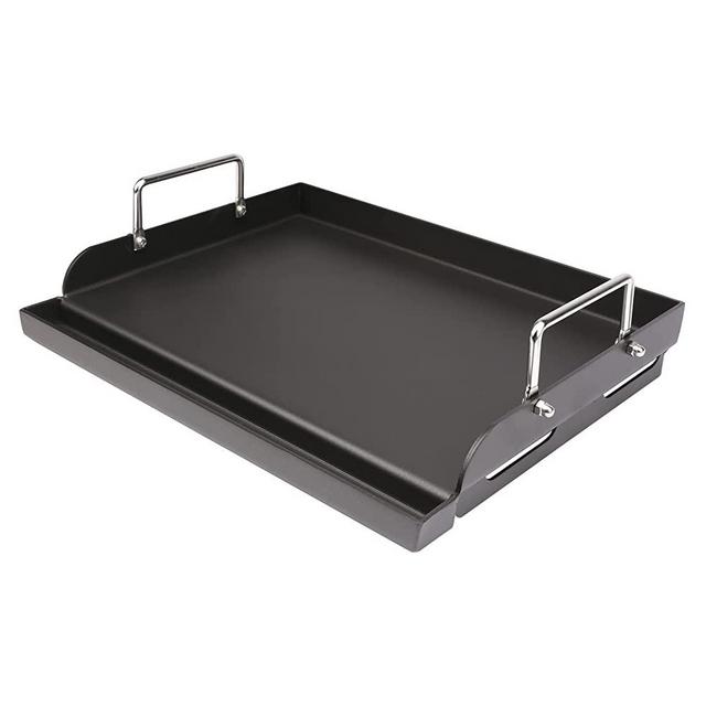 Uniflasy Universal Griddle Flat Top Plate 17" x13” Nonstick Coating Cooking Griddle Pan fits Weber Nexgrill Charbroil Kenmore Camp Chef, Grill Master, Dynaglo and Gas Stove/Gas/Charcoal Electric Grill