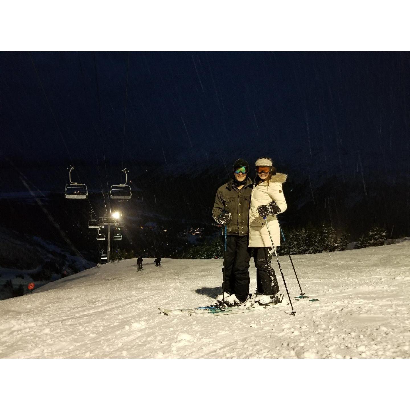 Skiing in Alaska