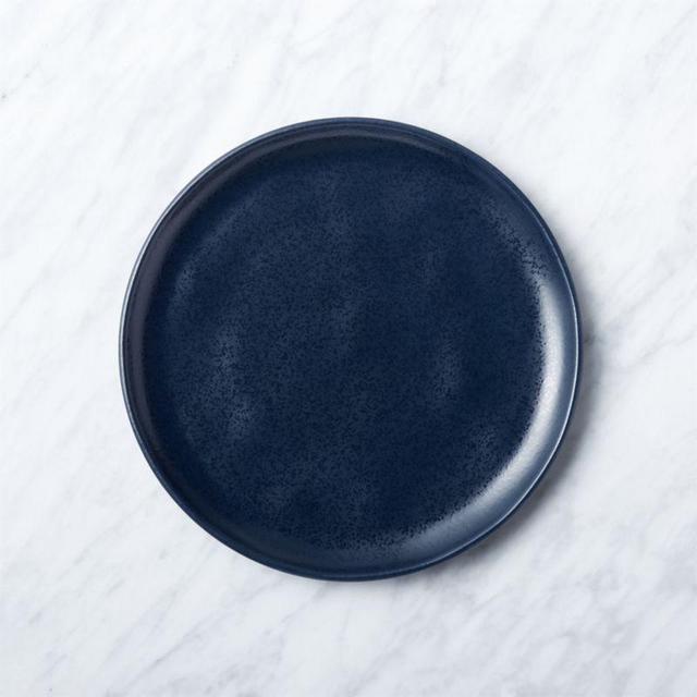 Visto Navy Stoneware Salad Plate
