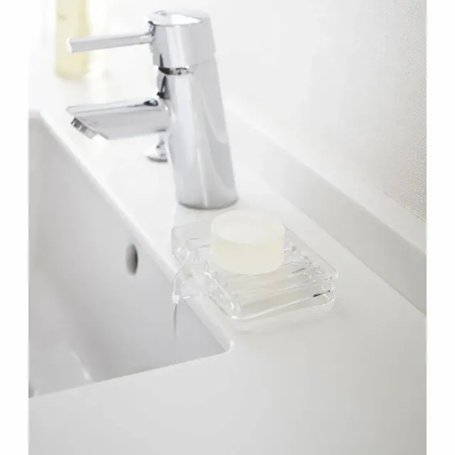 Yamazaki Home Self-Draining Soap Tray - Acrylic Clear