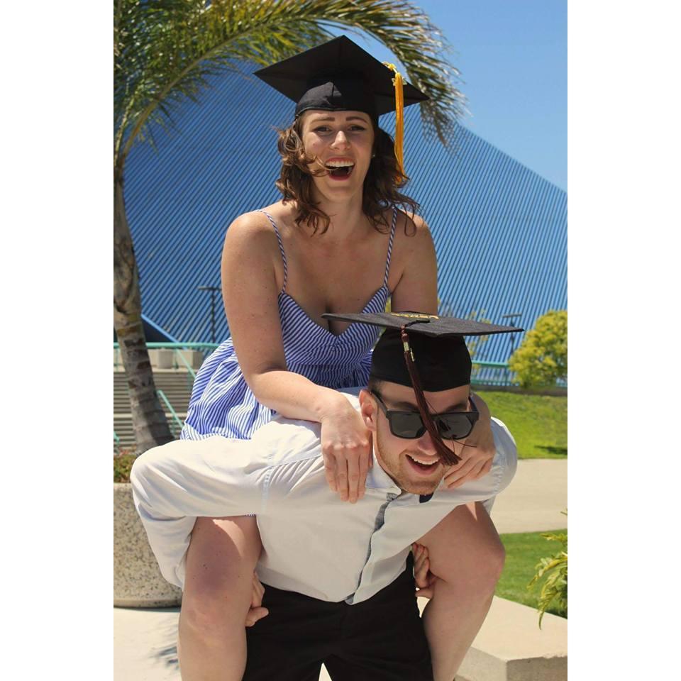 Tim's favorite photo of us. CSULB was easier to survive in the company of your best friend/ soul mate! #gobeach