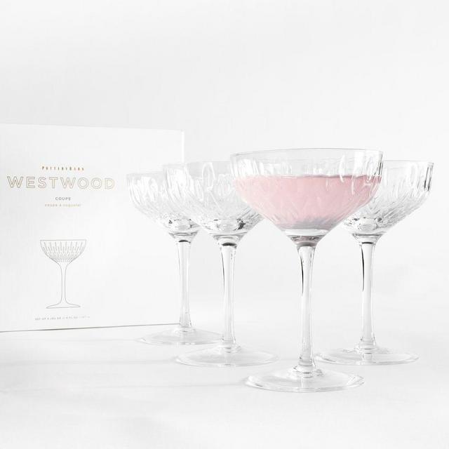 Westwood Coupe Glasses, Set of 4