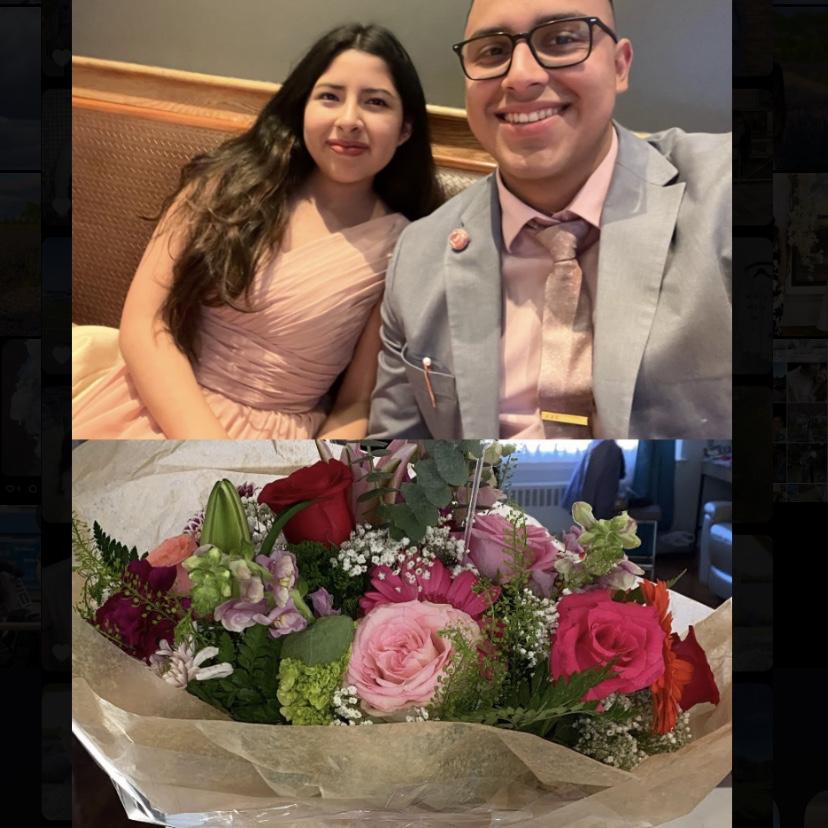 Surprised me with flowers and took me to my meeting.