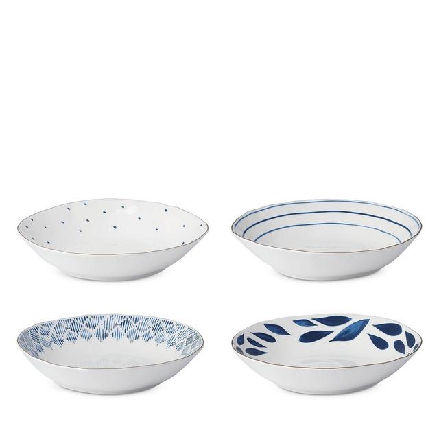 Lenox Blue Bay Dinner Bowls, Set of 4