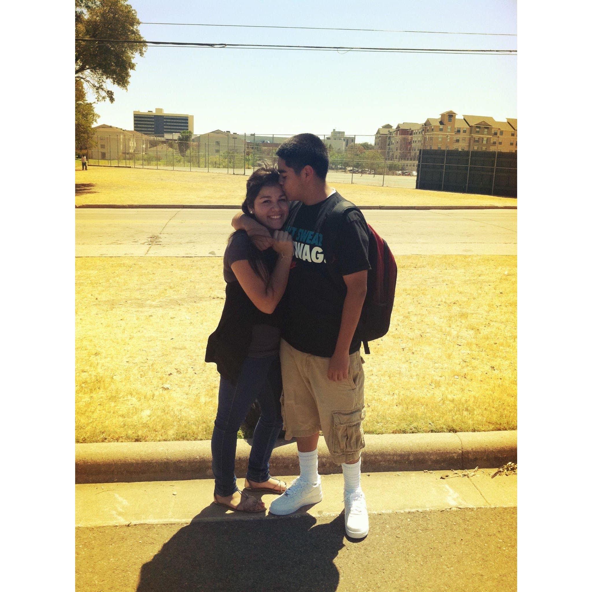 Highschool Sweethearts... Fall of 2009