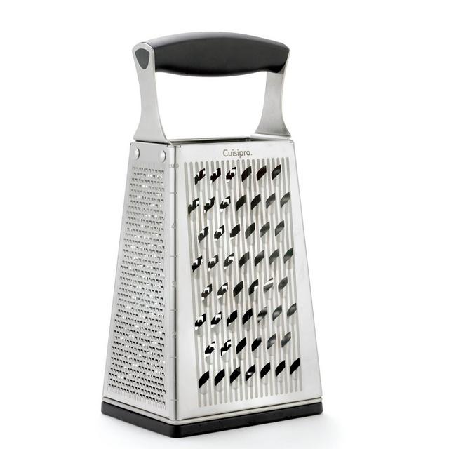 Cuisipro Silver 4 Sided Box Grater