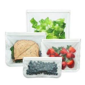 BlueAvocado 4 Piece (re)zip Seal Essential Set Bag, Clear