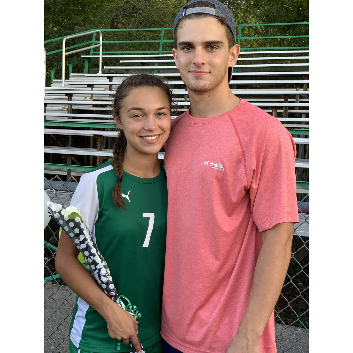 Isabella's Soccer Senior night, 2019