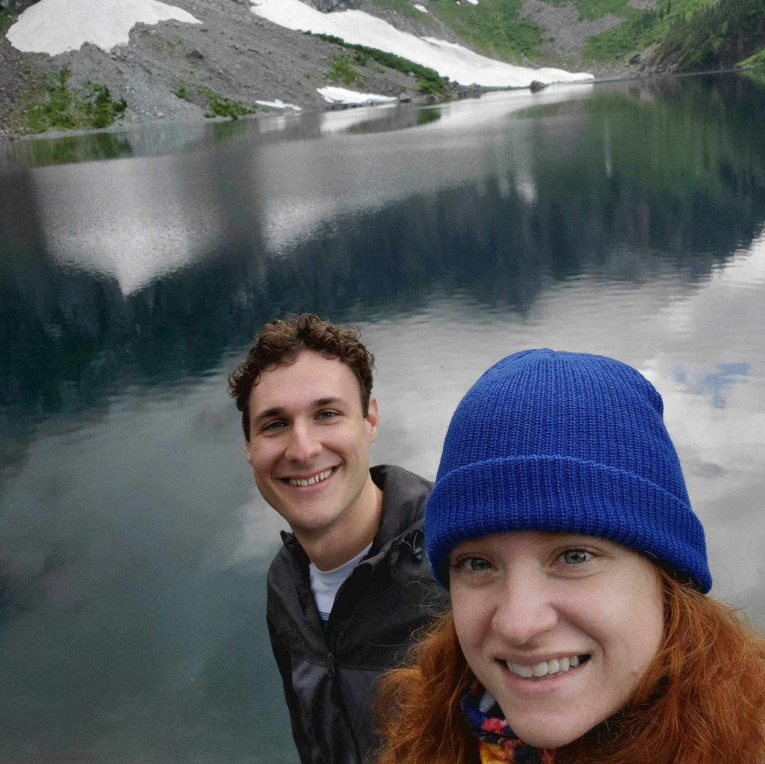 July 2020: Found snow in July on our 1st trip together to Washington State