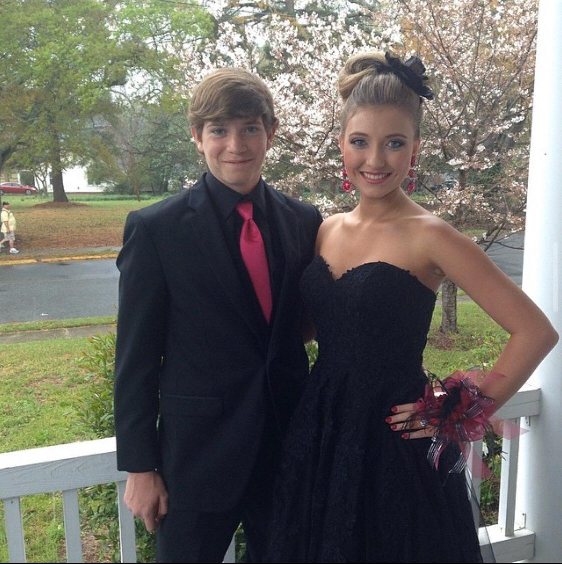 Hannah-Kate's Junior prom in 2014