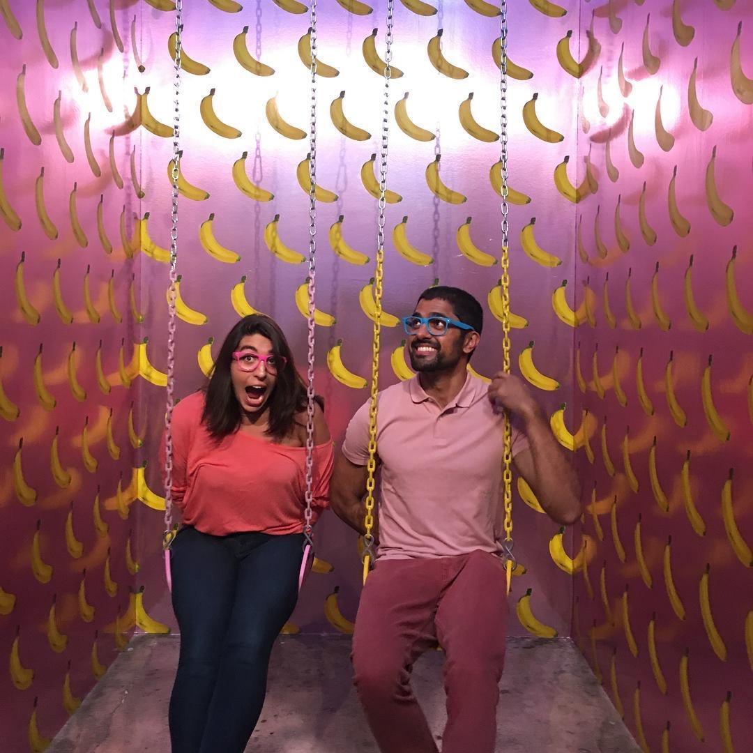 Banana swingin' @ the Museum of Ice Cream