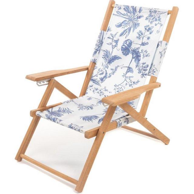 Tommy Printed Canvas Beach Chair