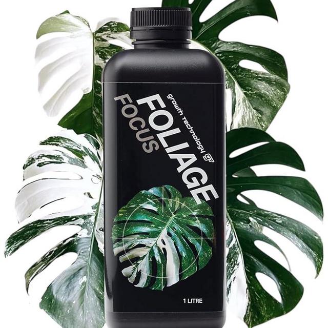 GT Growth Technology Foliage Focus Houseplant Food Nutrient Fertilizer Concentrate for Aroids and Tropical Plants