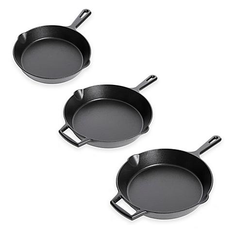 Artisanal Kitchen Supply™ 12-Inch Pre-Seasoned Cast Iron Skillet