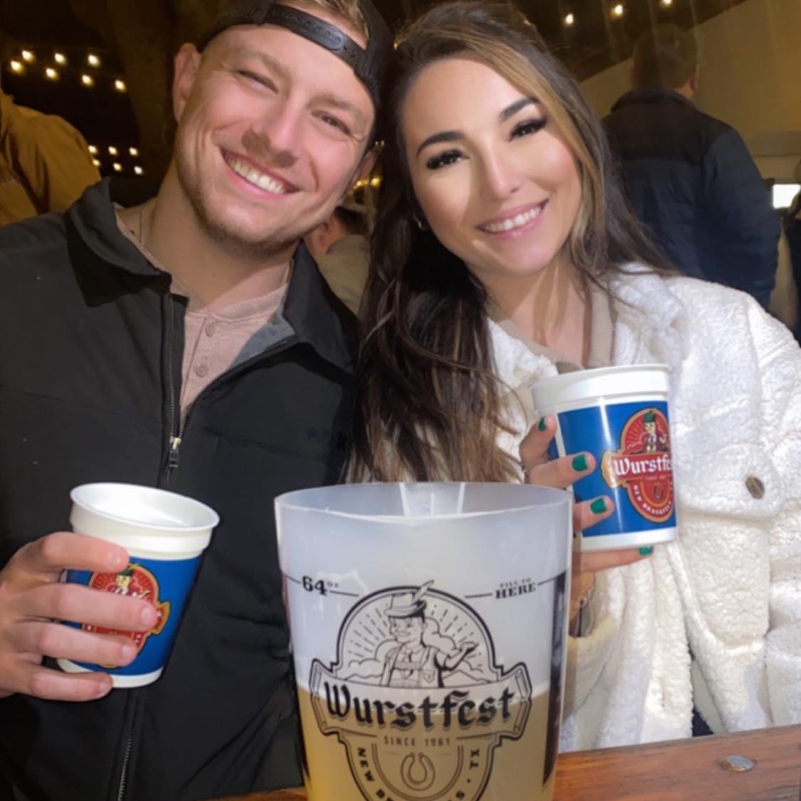 Wurstfest 2022 - when Tygue first said I Love You!