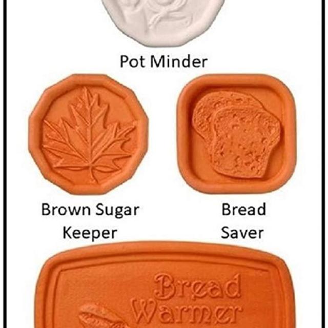 FMH COOK’S HELPER ASSORTED COLLECTION - Brown Sugar Keeper, Bread Saver, Pot Minder, Bread Warmer – The Perfect Hostess Gift or Party Favors for Lunch or Afternoon Tea Guests by Furnish My Homestead