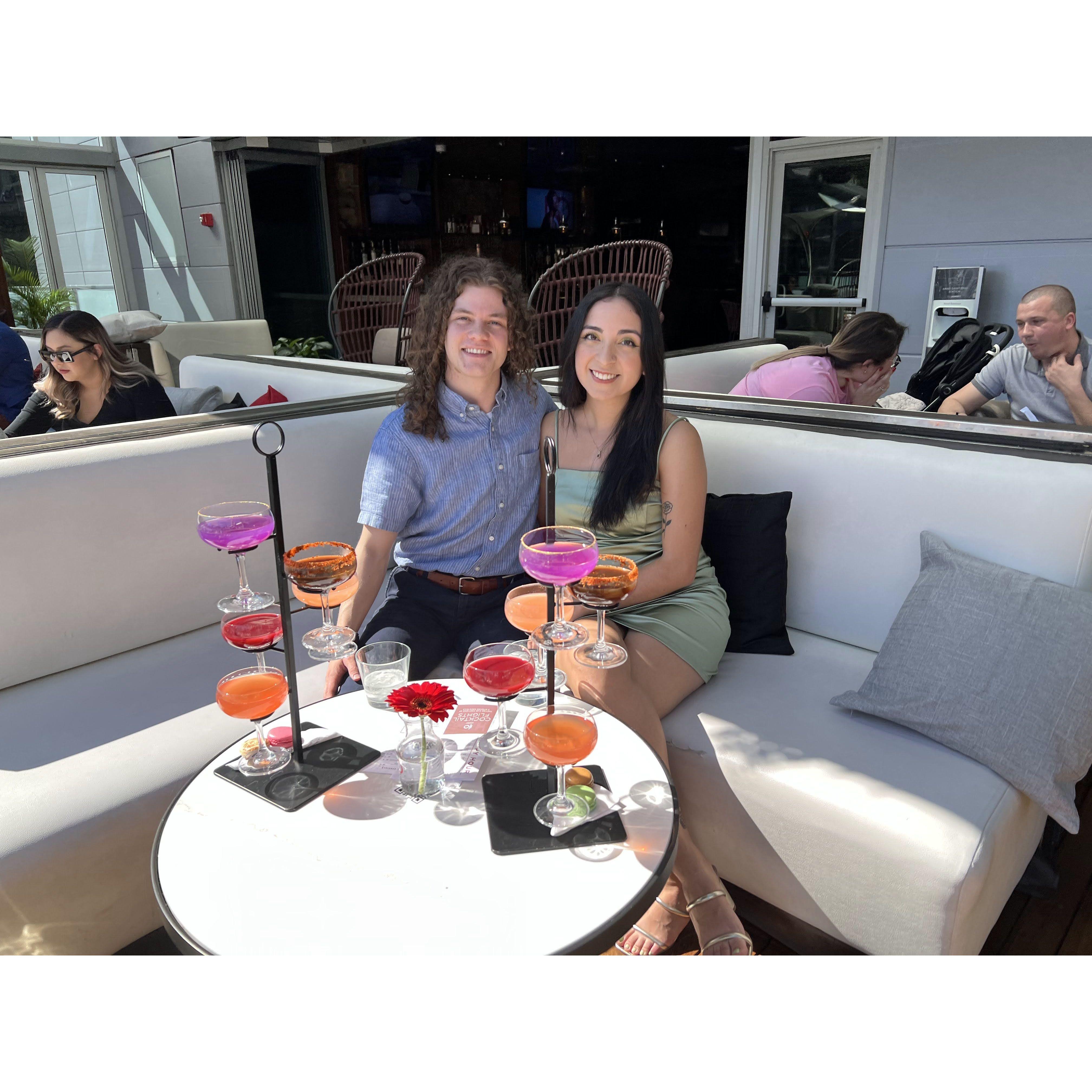 Lesson learned: One flight is enough for two people