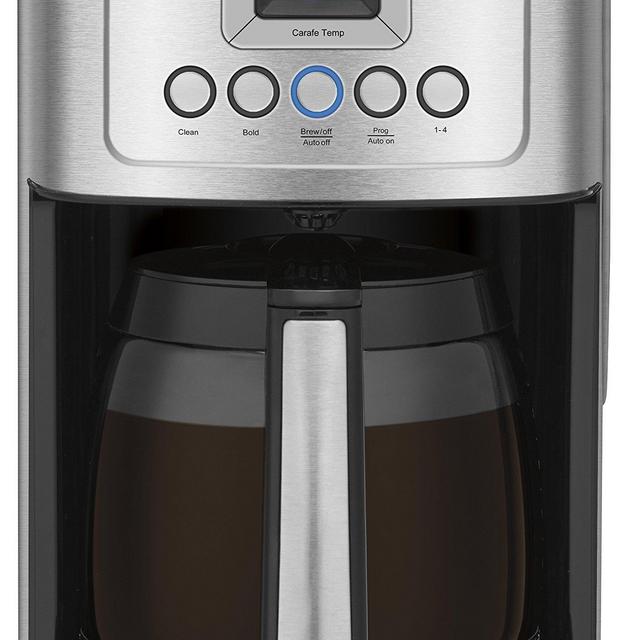 Cuisinart DCC-3200P1 PerfecTemp 14-Cup Programmable Coffeemaker with Glass Carafe, Stainless Steel