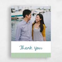 Green Wedding Thank You - Sole Photo